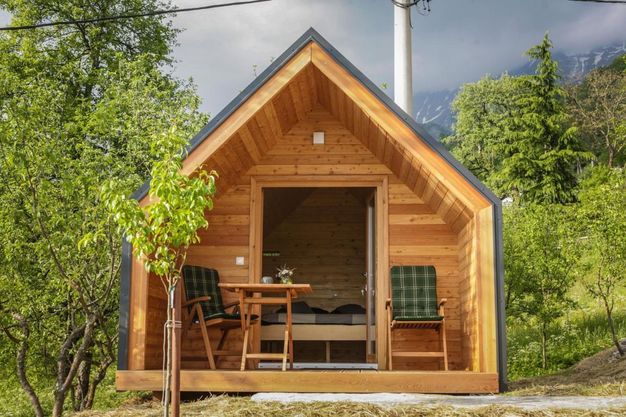 Отель Glamping Kranjc Кобарид Экстерьер фото