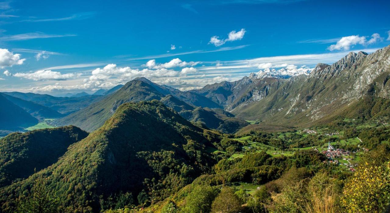 Отель Glamping Kranjc Кобарид Экстерьер фото