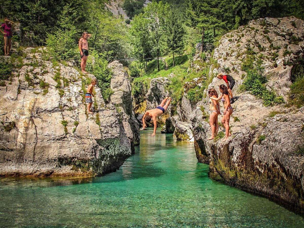 Отель Glamping Kranjc Кобарид Экстерьер фото